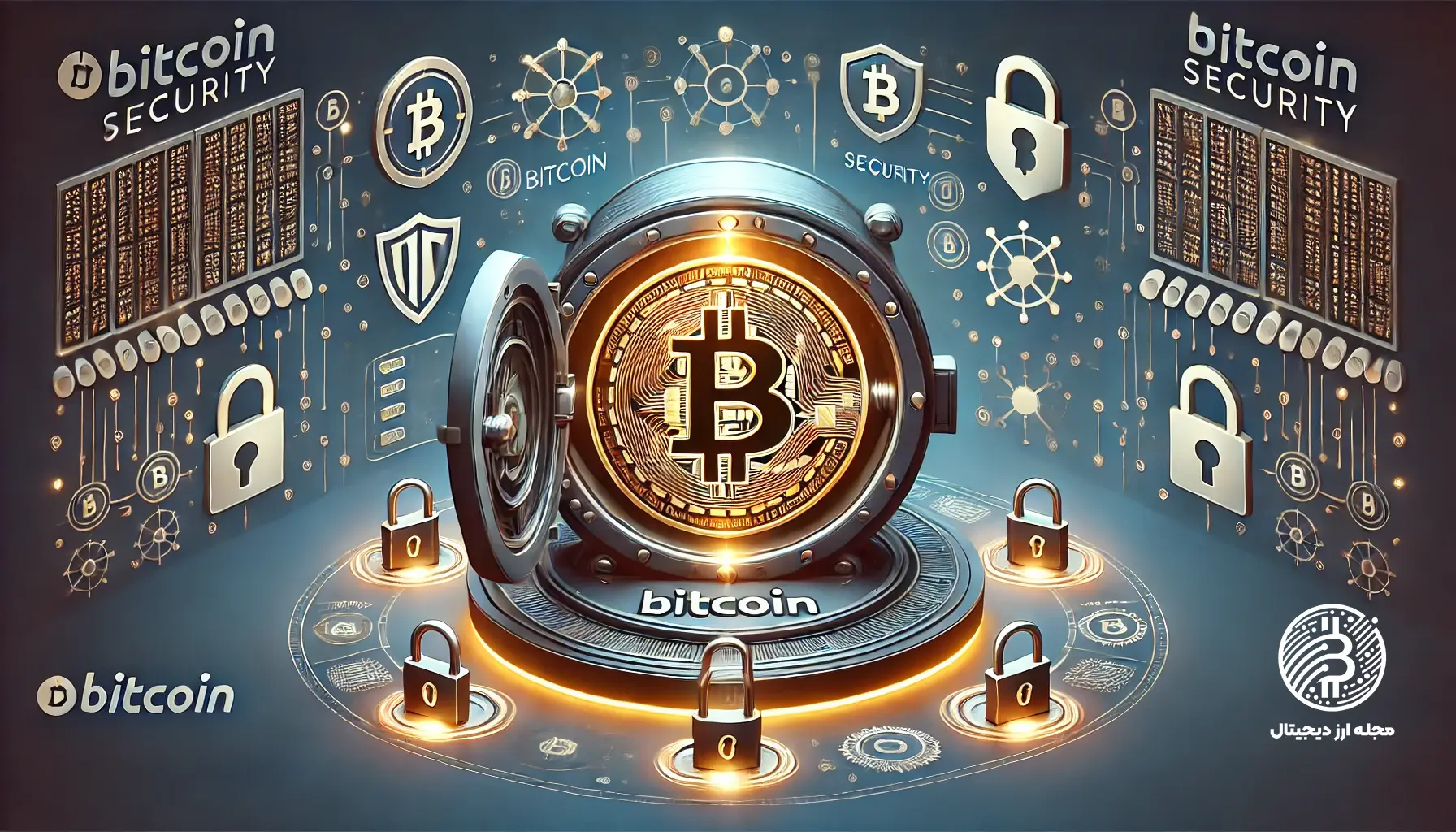 امنیت بیت کوین چگونه تامین می‌شود؟