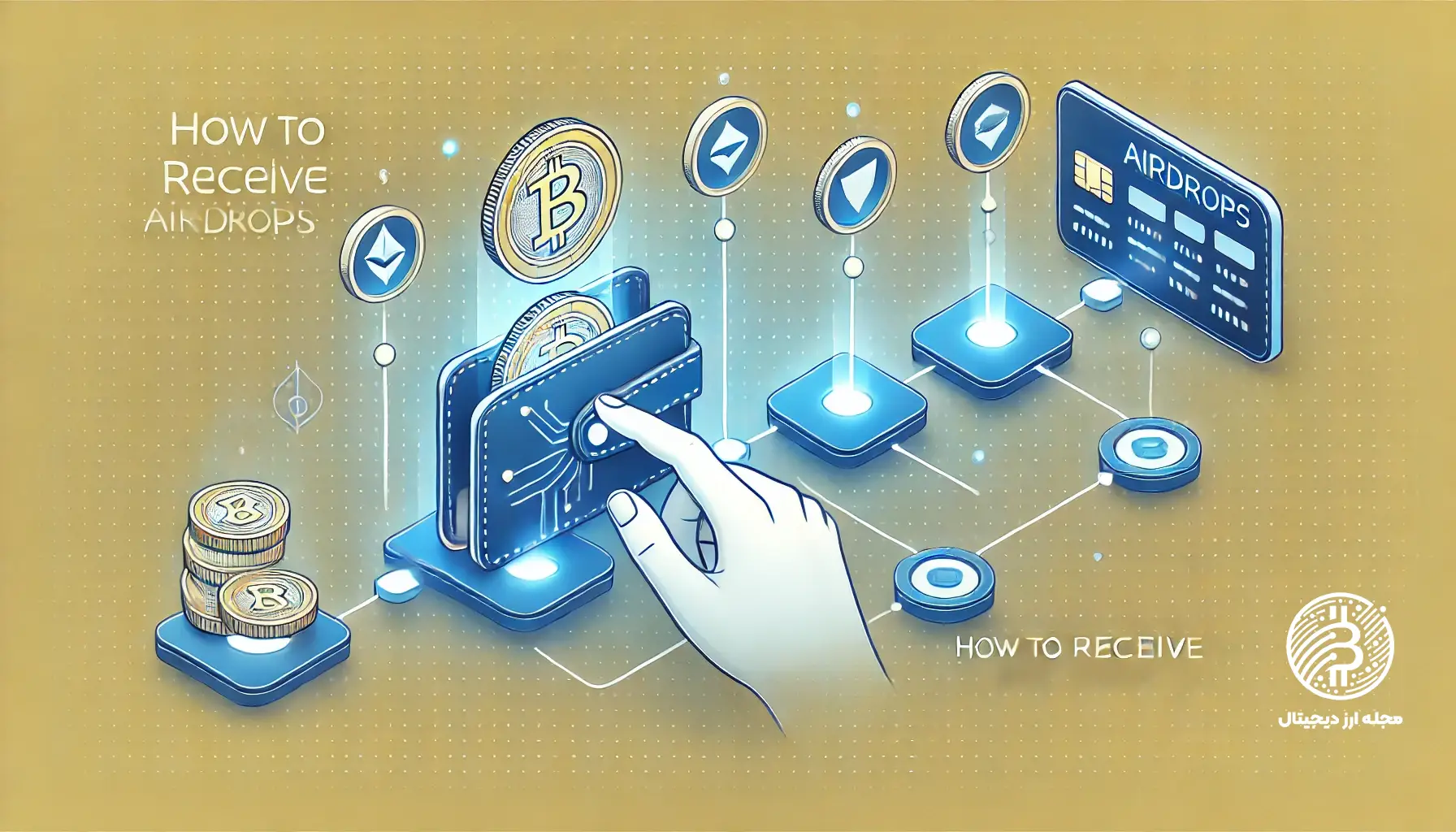 چگونه ایردراپ دریافت کنیم؟